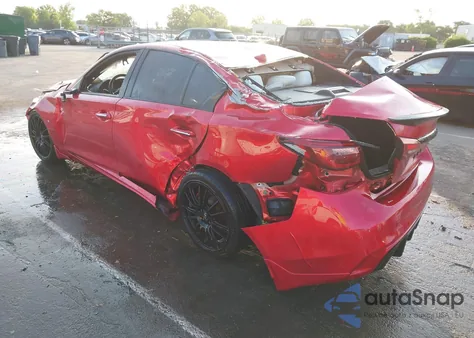 2020 Infiniti Q50 Red Sport 400 Awd из США, поврежденный, VIN JN1FV7AR9LM660698